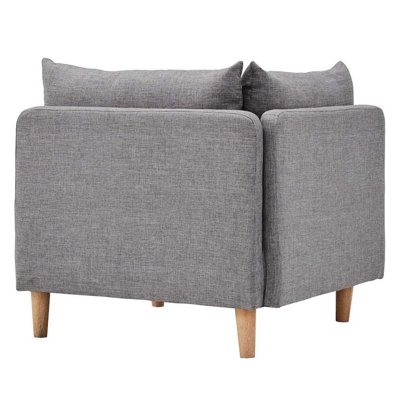 Malina Modular Mid-Century Corner Chair by iNSPIRE Q Modern