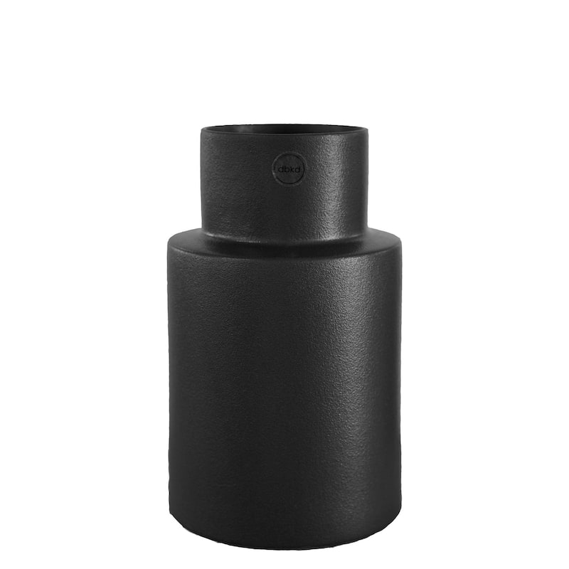 Sm. OBLONG Vase Cast Iron - Cast Iron