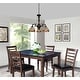 preview thumbnail 7 of 6, Tiffany Style Victorian Design 3-Light Antique Dark Bronze Chandelier