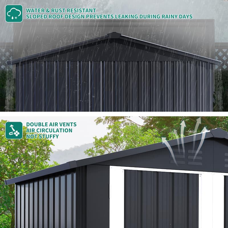 6 X 4FT Outdoor Storage Shed - 6*4 FT