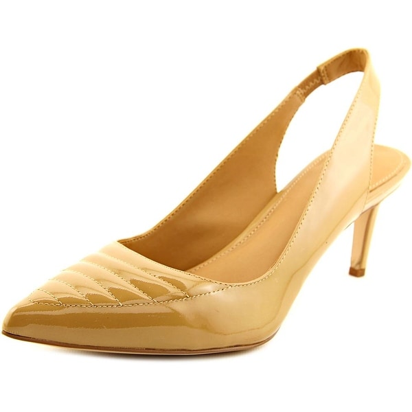 calvin klein tan heels