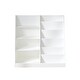 preview thumbnail 13 of 12, White Wooden Kids Bookshelf and Toy Storage Organizer with 4 Tier