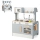 preview thumbnail 11 of 11, Costway 2 in 1 Kids Play Kitchen& Restaurant Double Sided Wooden - See Details