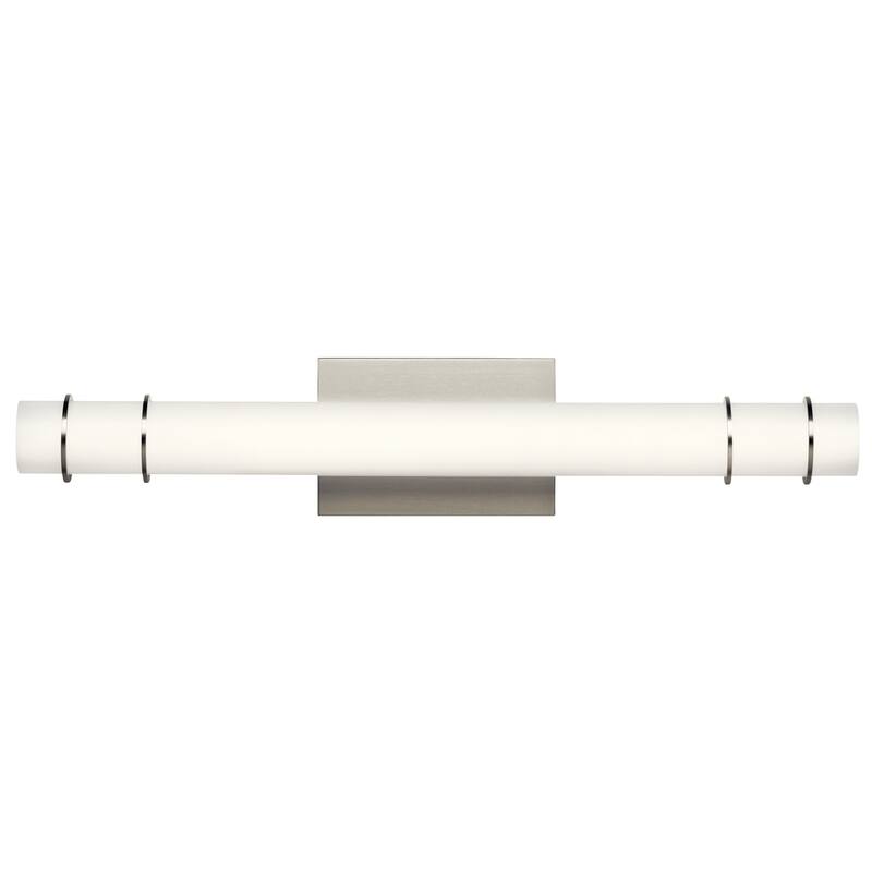 Kichler Lighting Korona Collection 24-inch Brushed Nickel Linear Bath/Vanity Light