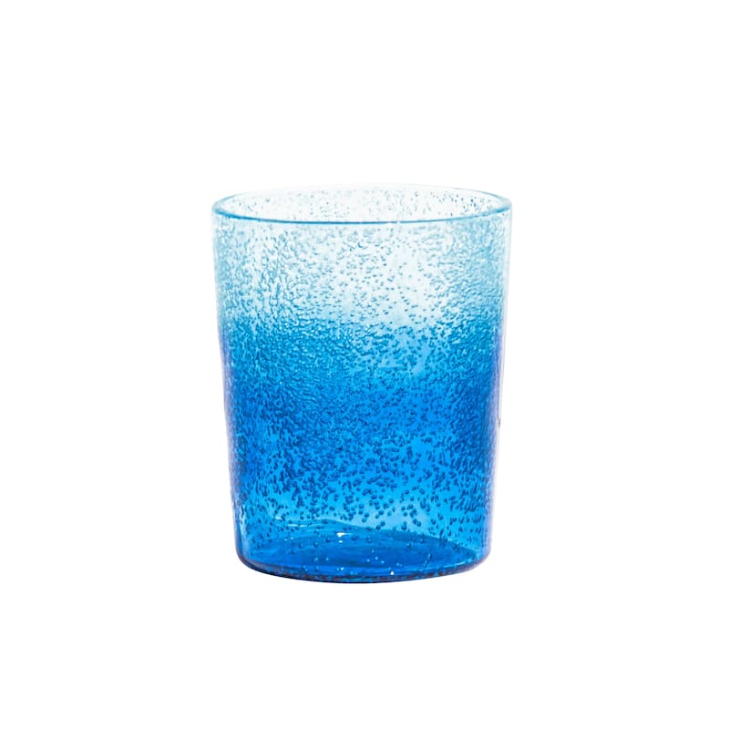 Abode Homewares Oceanic Ombre Acrylic Drinking Glass - Blue - 12.4 oz - Set of 6