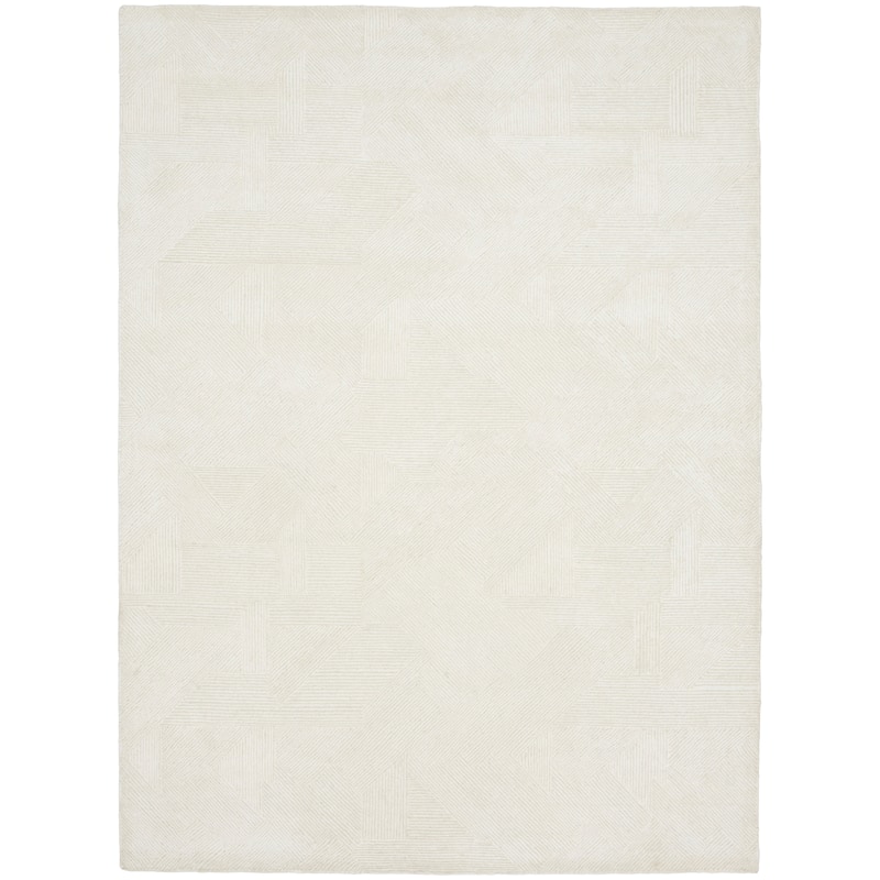 Michael Amini Abstract Linear Shimmer Area Rug