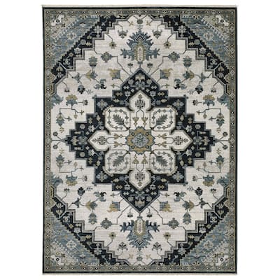 Style Haven Kellan Oriental Medallion Area Rug