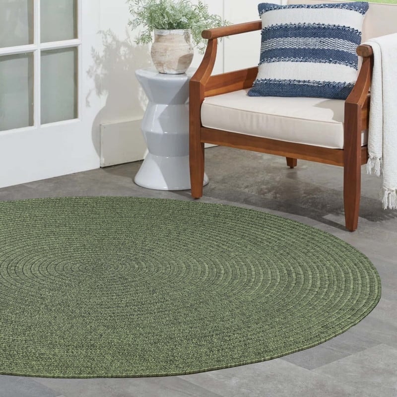 Superior Braided Reversible Indoor/Outdoor Area Rug