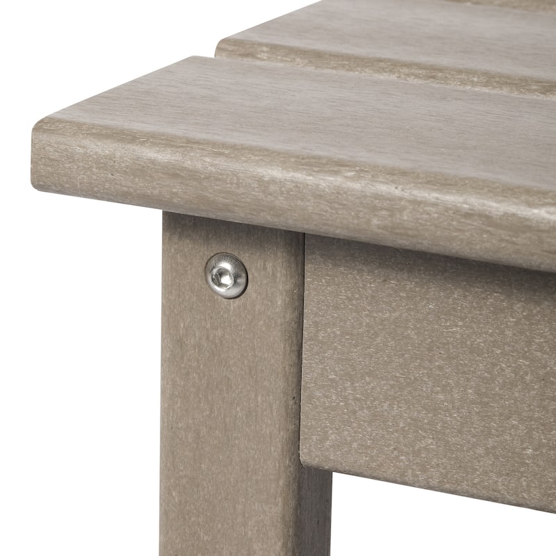 Laguna Hdpe All Weather Outdoor Patio Rectangular Coffee Table