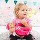 preview thumbnail 4 of 3, Bayer: My First Baby Doll - 12" Pink & Unicorn - Matching Pink Cap, Soft Body, Sewn Hands & Feet, Pretend Play, Kids Ages 3+