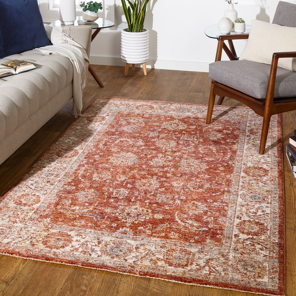 Livabliss Traditional Mirabel Medallion Area Rug