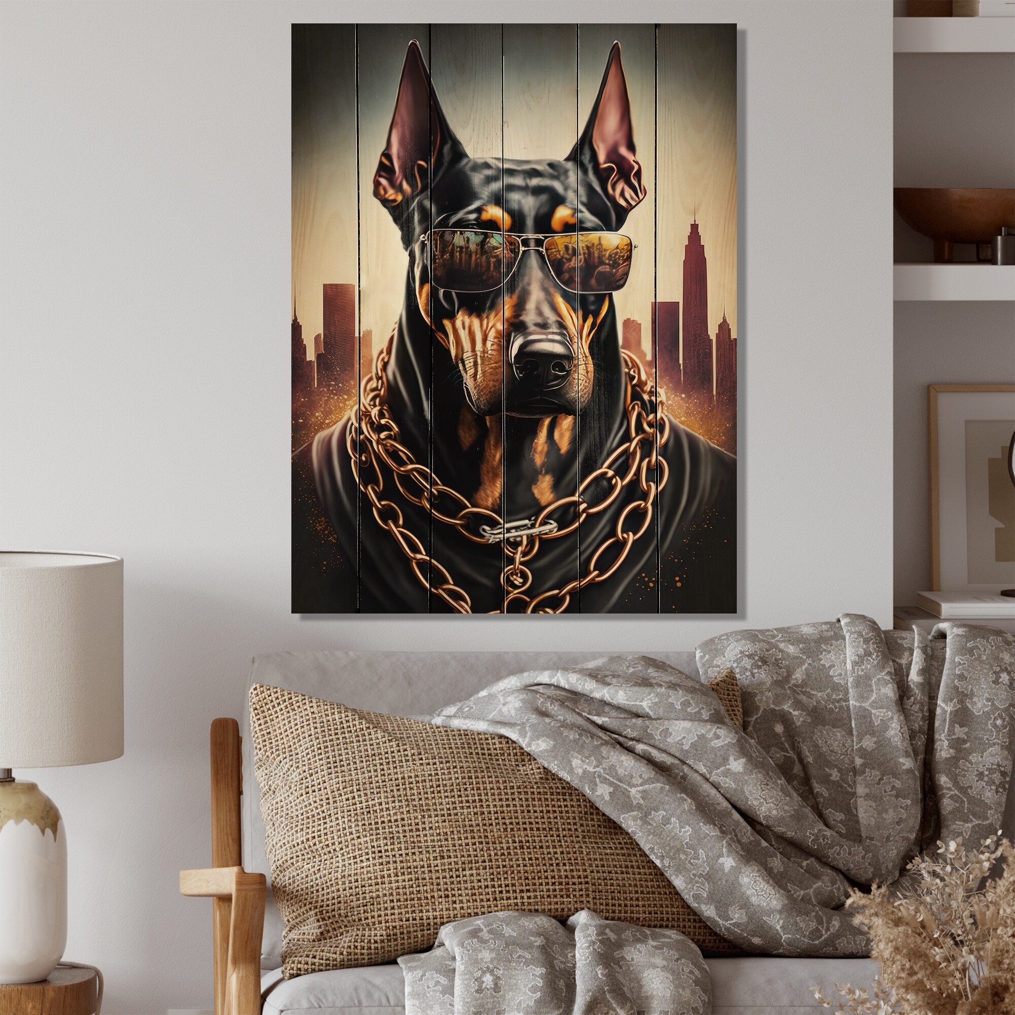 Doberman wall art online