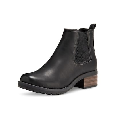 Eastland Casual Boots Womens Jasmine Chelsea Pull On Round Toe 2149