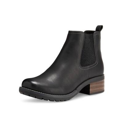 Eastland Casual Boots Womens Jasmine Chelsea Pull On Round Toe 2149