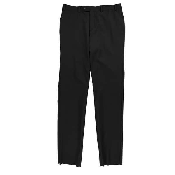 bar III Mens Unfinish Hem Dress Pants Slacks, Black, 35W x 38L - 35W x 38L  - Bed Bath & Beyond - 41862162