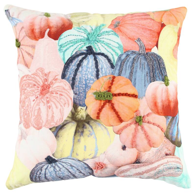 Rizzy Home Fall Bounty Throw Pillow