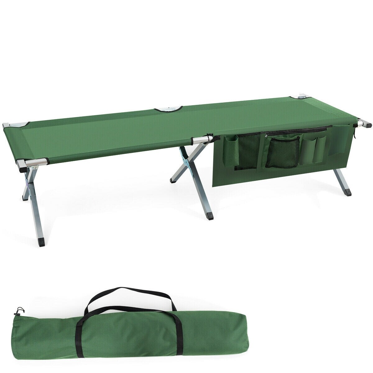 gymax tent cot