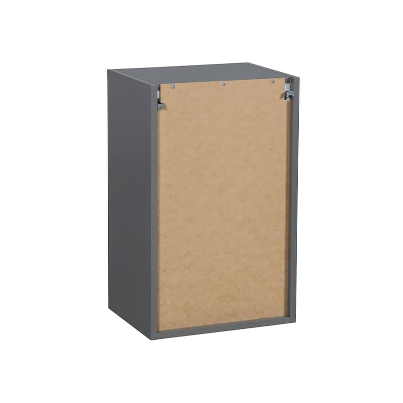 12" x 24" Wall Cabinet-Single Door-Grey - 12 x 24 x 12