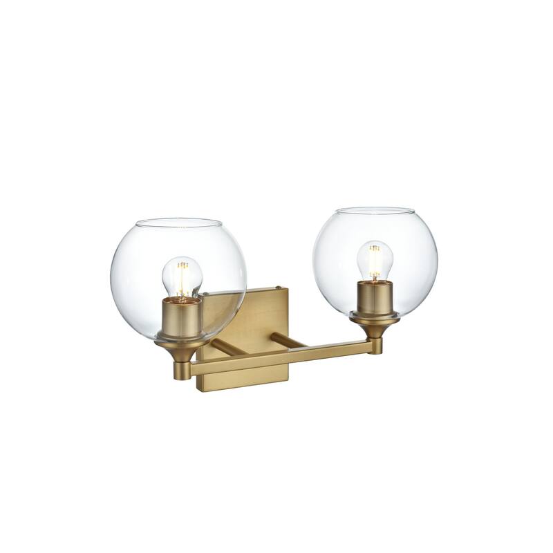Elegant Lighting LD7308W16 Eero 2 Light 16" Wide Vanity Light