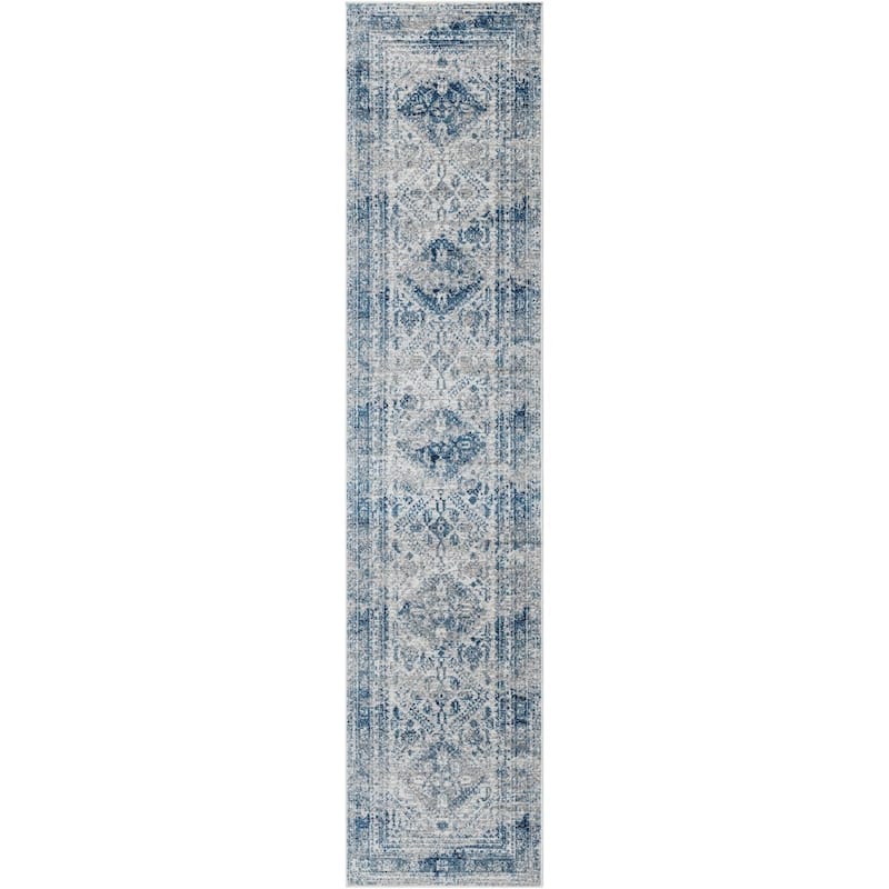 Livabliss Monte Carlo Updated Traditional Medallion Area Rug