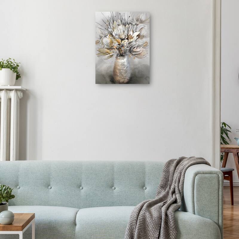 Precious Whispers III By Studio Arts Canvas Art Print