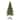 6.5' Pre-Lit Slim Royal Alpine Artificial Christmas Tree - Clear Lights