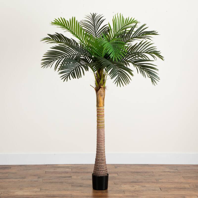Potted Coconut Palm Artificial Tree - 6'