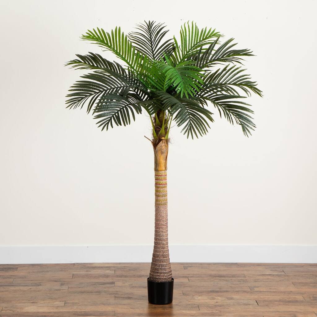 Potted Coconut Palm Artificial Tree - 6'