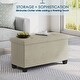 preview thumbnail 41 of 62, Nestl Storage 30-In Storage Ottoman Bench with Storage Bins for Bedroom - Folding Foot Rest Ottoman with Storage for Living Room