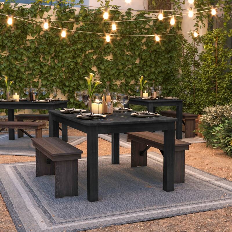 60" x 38" Rectangular Antique Rustic Solid Pine Farm Dining Table