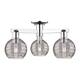 Option Polished Chrome / Light Smoke Deco Swirl