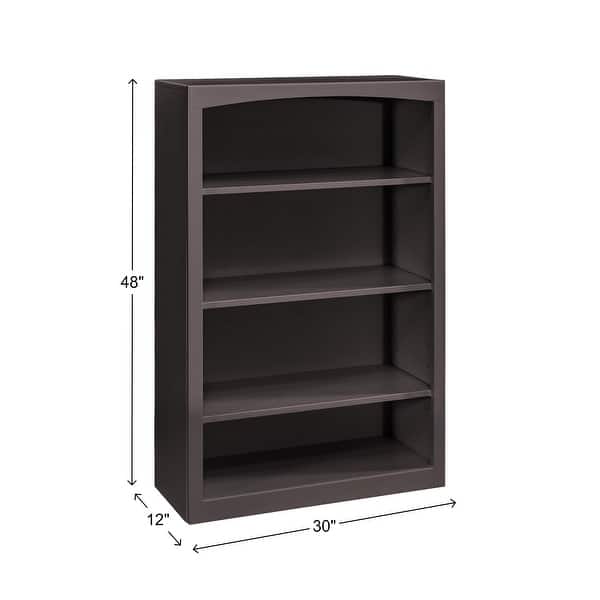 Arch+Haven Solid Wood Bookcase 30 x 48 - Bed Bath & Beyond - 36361493