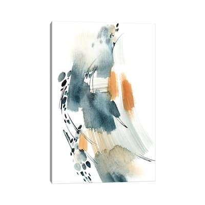 iCanvas "Abstract In Blue And Terracotta" by Sophie Rodionov Canvas Print