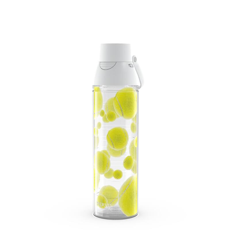 Tervis Tennis Balls Made in USA Double Walled Insulated Travel Tumbler, Classic - 24oz Venture Lite Water Bottle - 24oz Venture Lite Water Bottle