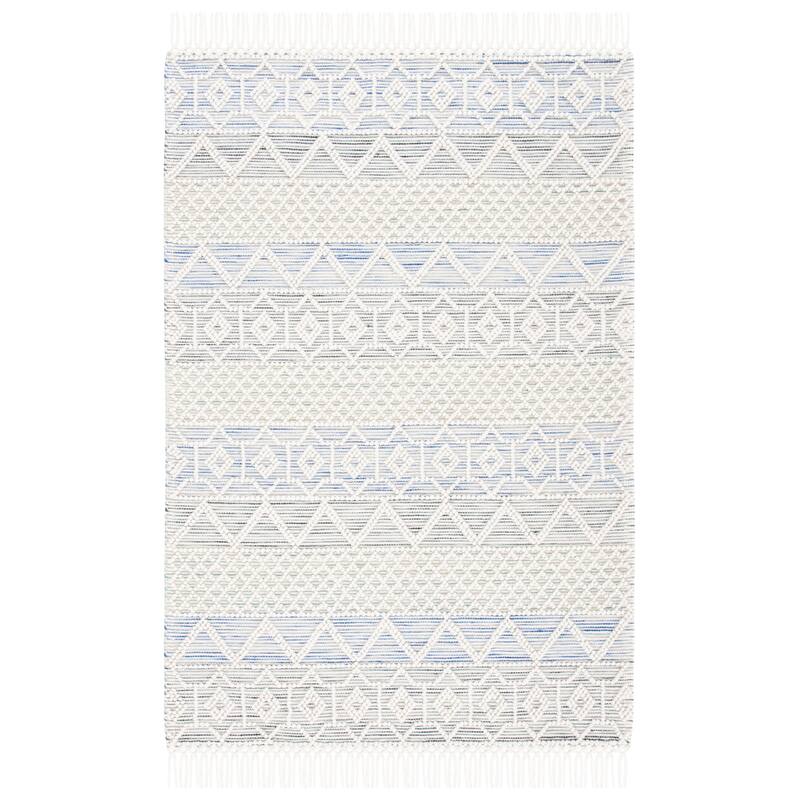 SAFAVIEH Handmade Natura Tobea Fringe Wool Rug