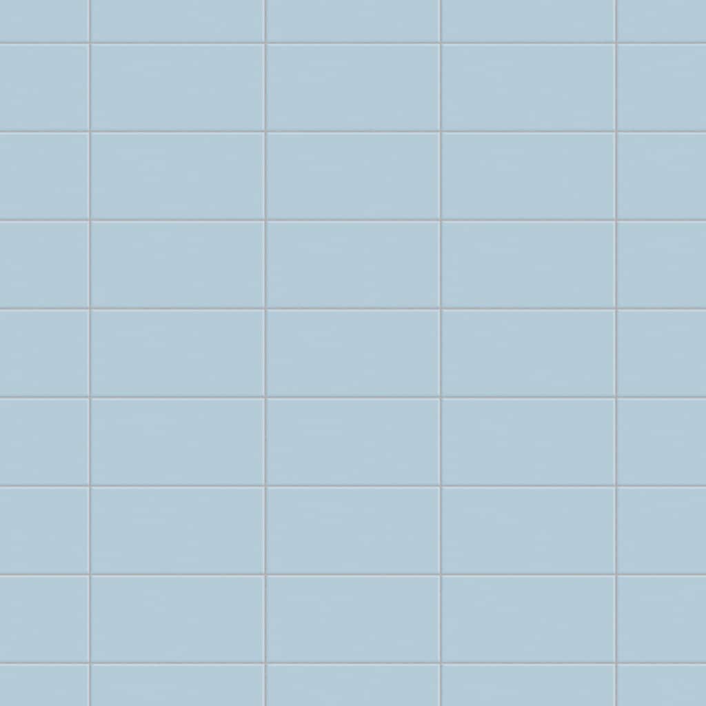 Merola Tile Projectos Sky Blue 3-7/8" x 7-3/4" Ceramic Floor and Wall Tile