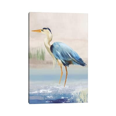 iCanvas "Heron On The Beach II" by Aimee Wilson Canvas Print