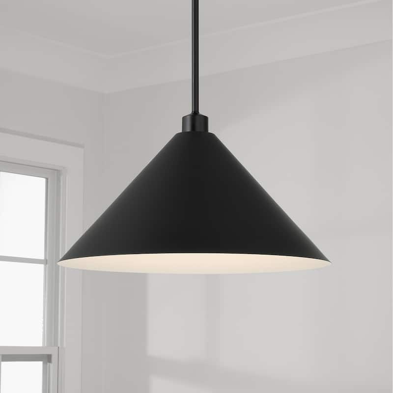 Alden 1-Light Pendant - 18"W x 10.25"H