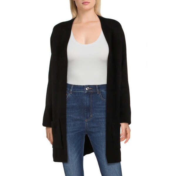 black womens cardigan sweater