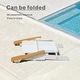 preview thumbnail 5 of 22, Patio HDPE Board Folding Adirondack Chair With Cup Holder