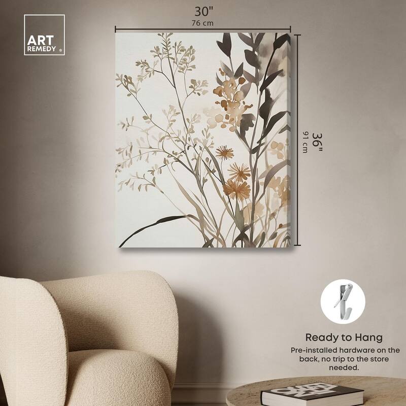 Meadow's Murmur I Canvas by Art Remedy, Gallery Wrapped