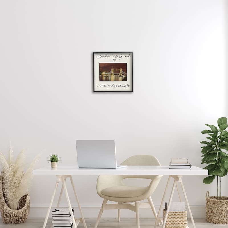Stupell London England Travel View Framed Giclee Art Design By Danita Delimont
