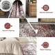 preview thumbnail 13 of 38, Ombre Vintage Area Rug Distressed Washable Living Room Bedroom Rug Indoor Carpet Ultra-Thin Soft Rug Non-Slip