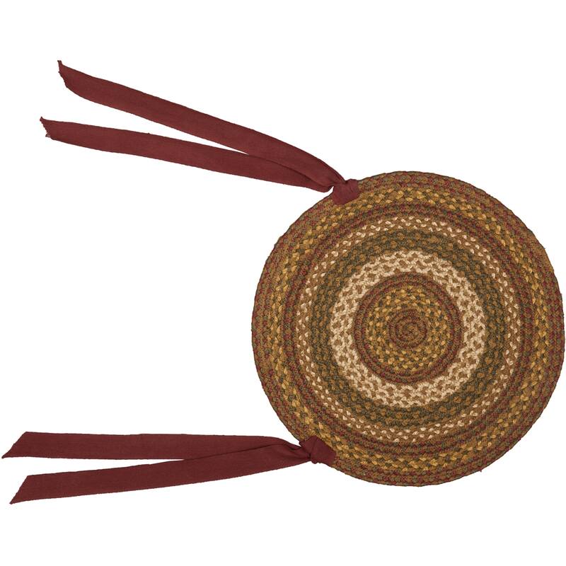 Tea Cabin Jute Chair Pad Set of 6