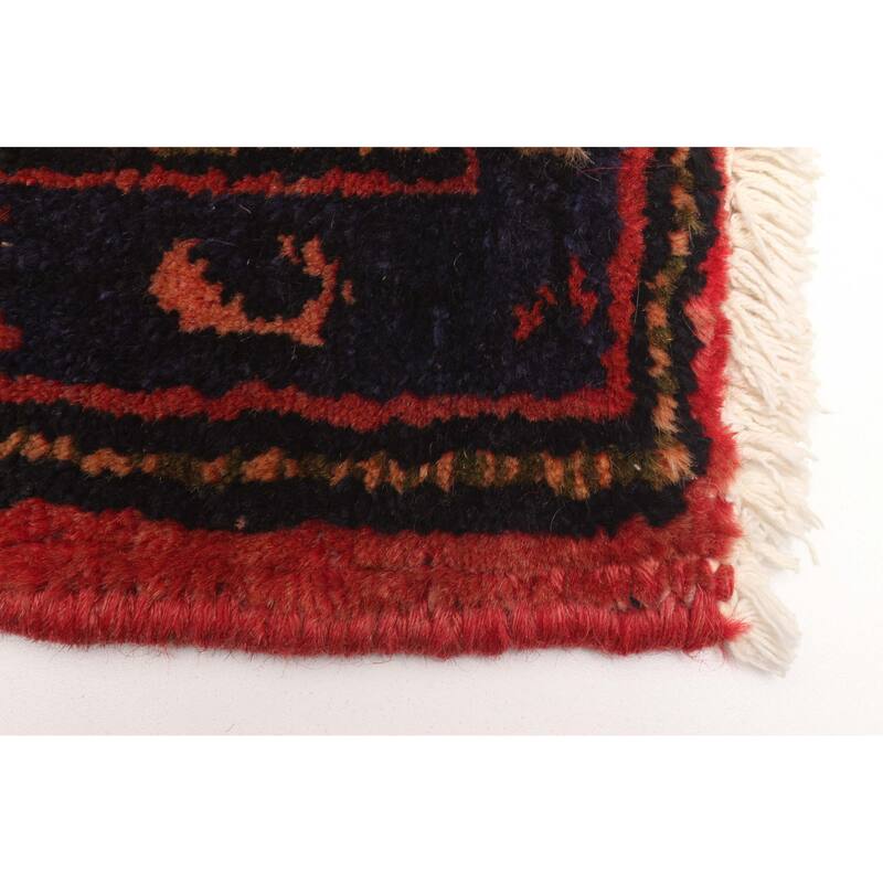 ECARPETGALLERY Hand-knotted Andelz Red Wool Rug - 3'6 x 6'8