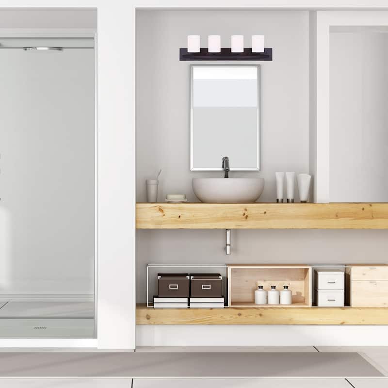 Canarm Hampton 4 Light 32" Wide Bathroom Vanity Light