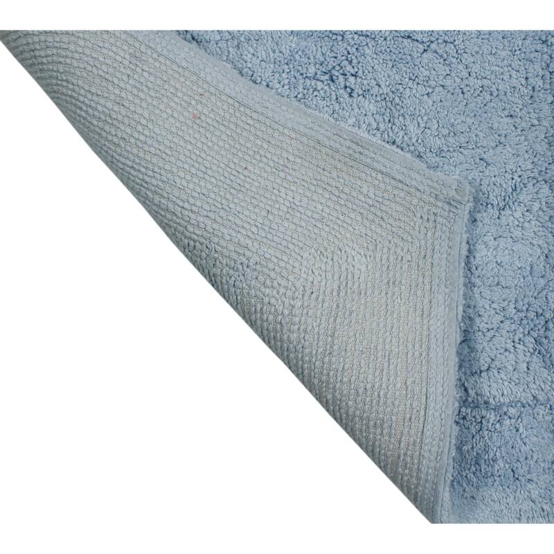 Home Weavers Waterford Collection Absorbent Cotton 3 Piece Set Machine Washable Bath Rug