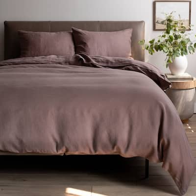 100% French Linen Duvet Cover by BOKSER HOME