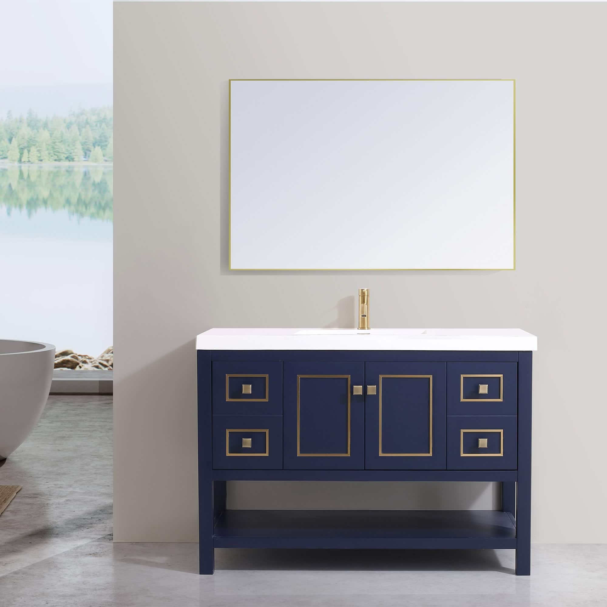 Option Blue-Gold Trim