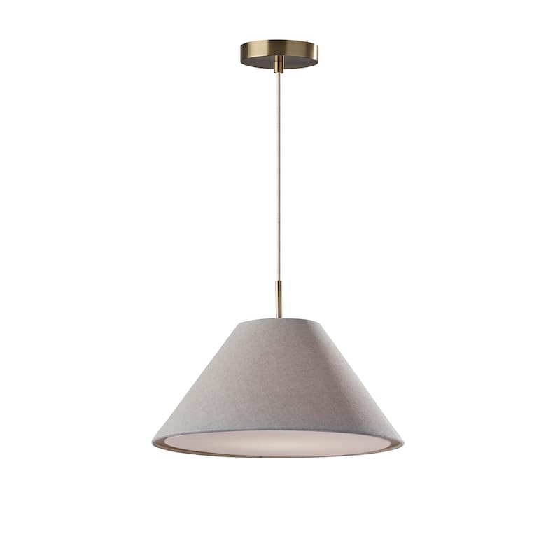 Hadley Pendant - Light Grey